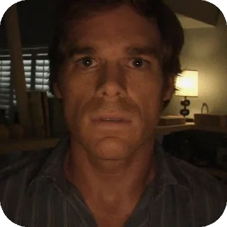😧 emoji Dexter Morgan Telegram sticker 7 of 38