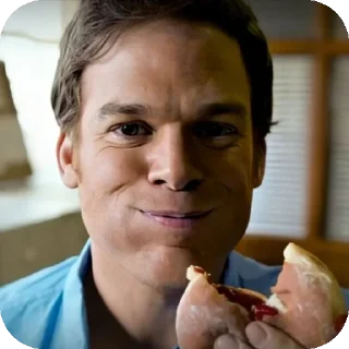 😊 emoji Dexter Morgan Telegram sticker 15 of 38