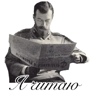 📖 emoji Николай Второй Telegram sticker 10 of 52
