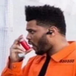 💨 emoji The Weeknd Telegram sticker 13 of 37