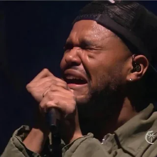 😭 emoji The Weeknd Telegram sticker 14 of 37