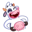 Sticker from Cow