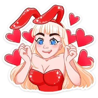 ❤️ emoji куни ➡️ @Ctikerubot Telegram sticker 7 of 34