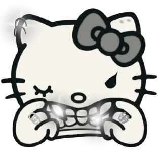 🌟 emoji Hello KittyAn Telegram sticker 8 of 51
