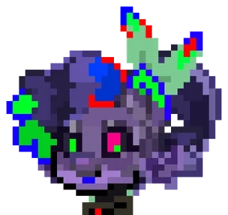 Sticker from }|°глитч. . .🦠°|{