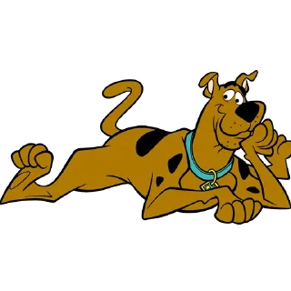 Sticker from Scooby Doo