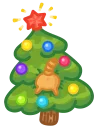 🌲 emoji New Year Persik Telegram sticker 24 of 24