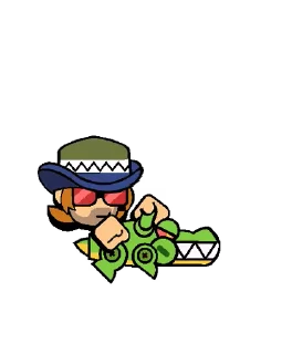 😶 emoji Buster Pins @BrawlStarsStik Telegram sticker 21 of 22