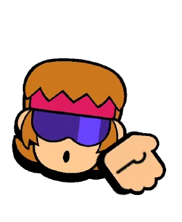🤦 emoji Buster Pins @BrawlStarsStik Telegram sticker 10 of 22