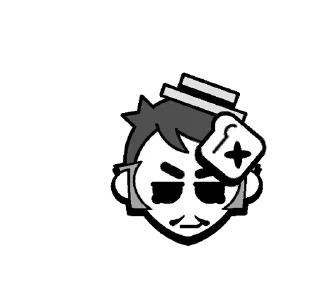 ✨ emoji Gray Pins @BrawlStarsStik Telegram sticker 9 of 13