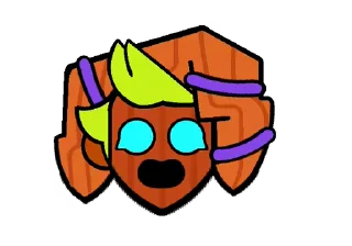 😶 emoji Chester Pins @BrawlStarsStik Telegram sticker 12 of 15