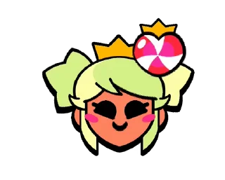 ❤️ emoji Mandy Pins @BrawlStarsStik Telegram sticker 7 of 23