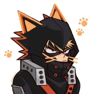 💥 emoji Каччан ( @Izuku_Midoriya15_07 ) Telegram sticker 12 of 120