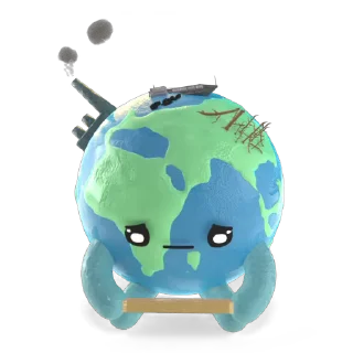 🆘 emoji The Earth Telegram sticker 10 of 20
