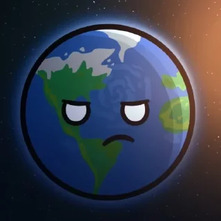 🌍 emoji Earth 🌍☆ Telegram sticker 1 of 55