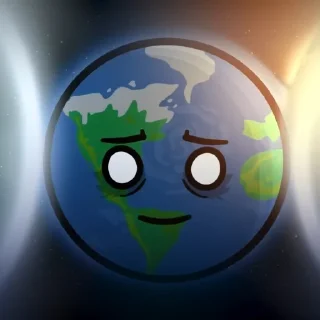 🌍 emoji Earth 🌍☆ Telegram sticker 17 of 55