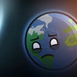 🌍 emoji Earth 🌍☆ Telegram sticker 13 of 55