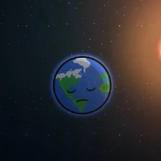🌍 emoji Earth 🌍☆ Telegram sticker 4 of 55