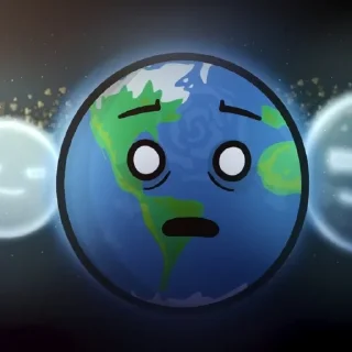 🌍 emoji Earth 🌍☆ Telegram sticker 20 of 55