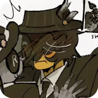 🔥 emoji Doublefedora | @FS_AsSe Telegram sticker 7 of 120