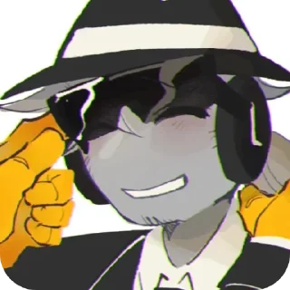 ☺️ emoji Doublefedora v2 | @FS_AsSe Telegram sticker 21 of 120