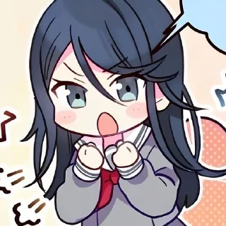 🕸 emoji `` 𝘐𝘤𝘩𝘪𝘬𝘢 𝘏𝘰𝘴𝘩𝘪𝘯𝘰 . Telegram sticker 4 of 45