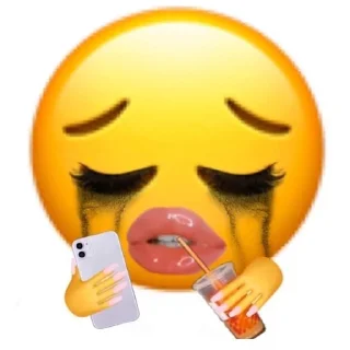 😔 emoji A St Telegram sticker 4 of 57
