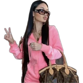 💋 emoji mean girls 💅🏻🩷 @annie_prit Telegram sticker 5 of 119