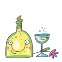 🥂 emoji Good morning @TVstickers Telegram sticker 17 of 25