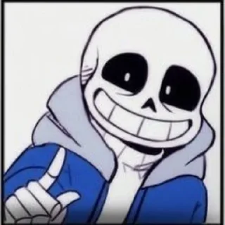 😃 emoji Санс Telegram sticker 14 of 16