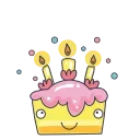 🥳 emoji Good morning @TVstickers Telegram sticker 21 of 25