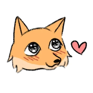❤️ emoji 🦊FoxHub🦊 Telegram sticker 15 of 17