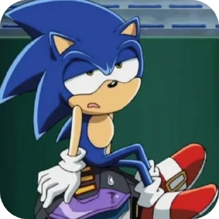 🙄 emoji Sonic Boom @stickmiw Telegram sticker 13 of 65