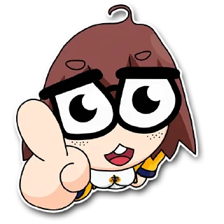 🤓 emoji <Дvач: Элитный Реzерv> Telegram sticker 12 of 13