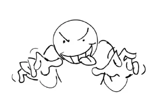 😏 emoji 乖離core(⁠ ⁠╹⁠▽⁠╹⁠ ⁠) Telegram sticker 12 of 60