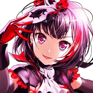 🌟 emoji @pivasikchan ≈ bandori × p5r Telegram sticker 21 of 55