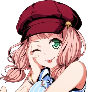 🌟 emoji @pivasikchan ≈ bandori × p5r Telegram sticker 17 of 55