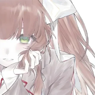 🍭 emoji Monika DokiDokiliteratureclub @Serebrealstik Telegram sticker 1 of 60