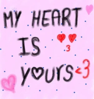 💗 emoji ман туро дуст медорам Telegram sticker 23 of 120
