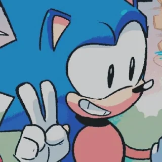 😅 emoji SonicPac🌭 Telegram sticker 16 of 85