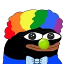 ❤️ emoji Black Honka Telegram sticker 20 of 25