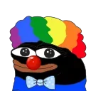 🔼 emoji Black Honka Telegram sticker 6 of 25