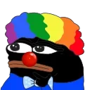 🤔 emoji Black Honka Telegram sticker 8 of 25