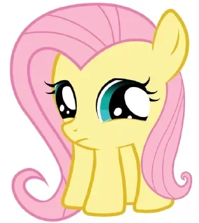 🌟 emoji ♪♡Флаттершай♡♪ Telegram sticker 9 of 74