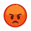 😡 emoji Emoji (@TgSticker) Telegram sticker 7 of 50