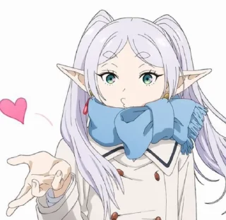 😘 emoji Фрирен ест моё печенье ➡️ @Ctikerubot Telegram sticker 10 of 66