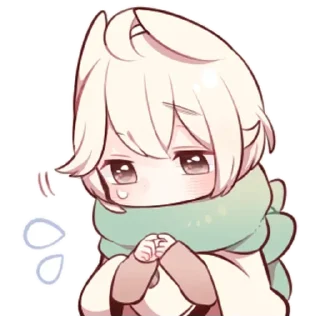 ☹️ emoji Зайчик @nyasticks Telegram sticker 17 of 40