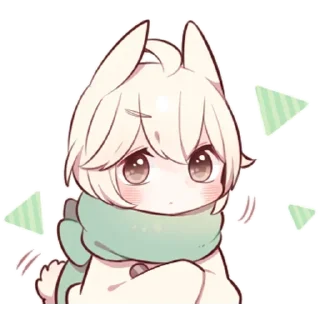 😳 emoji Зайчик @nyasticks Telegram sticker 18 of 40