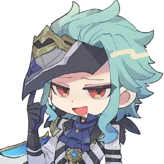 💫 emoji Fatui Genshin Impact @novellasbots Telegram sticker 19 of 27