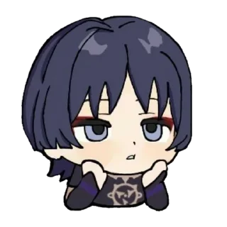 💫 emoji Fatui Genshin Impact @novellasbots Telegram sticker 14 of 27